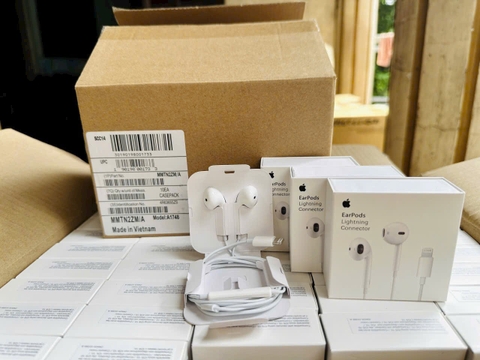 [SE60] Tai Nghe XSMax vành đồng chân Lighning FULLBOX