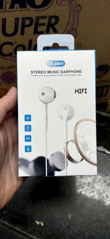 [SE13.5]Tai nghe Jack 3.5 chính hãng 5S.pace âm thanh rất hay