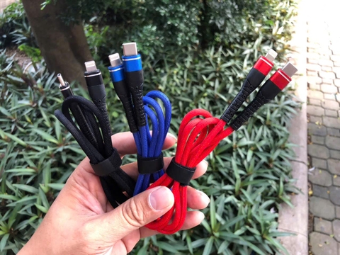 [SE18] Cáp sạc dù pd 27w Type C to lighning