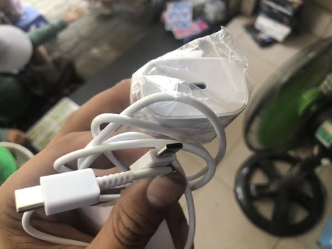 [SE35]Bộ sạc nhanh siêu nhanh samsung 25W nội địa Type C to Type C