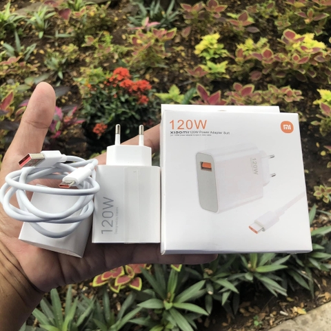 [SE78]Bộ sạc xiaomi 120W sạc nhanh MiTurbo tiêu chuẩn chỉ vàng