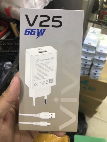 [SE45] Củ sạc Vivo V25 sạc nhanh Flash Charge 66W