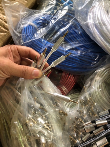 Cáp nối dài dây loa 2 đầu dương chuẩn 3.5 chân đồng xịn SE9