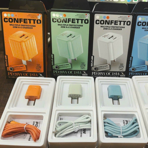 [SE120]Bộ Sạc CÁP (TYPE C TO LIGHTNING) Wekome WP-U129 (PD 20W + QC 3.0 18W)