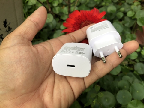 Củ sạc nhanh 25w PD SS Note 10 / S20 / S20+ / S20 Ultra cổng C to C SE59 cóc mã SE59, cáp mã SE16