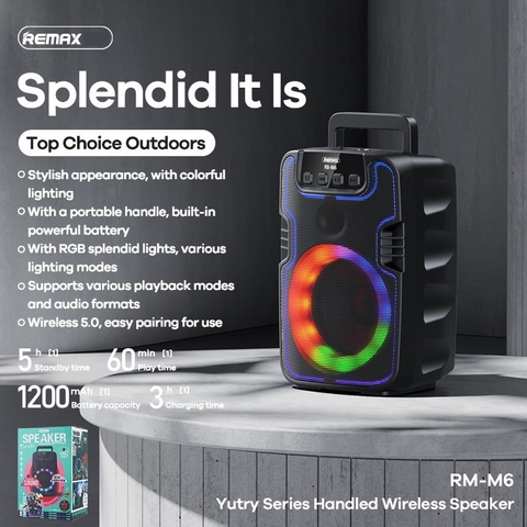 [SE190] Loa Bluetooth remax rm-m6