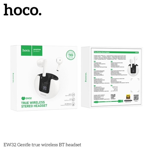 [SE210]Tai nghe Bluetooth True Wireless V5.3 Hoco EW32 30mAh/300mAh