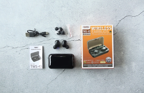 [SE151]Tai nghe True Wireless Remax TWS-43 mã