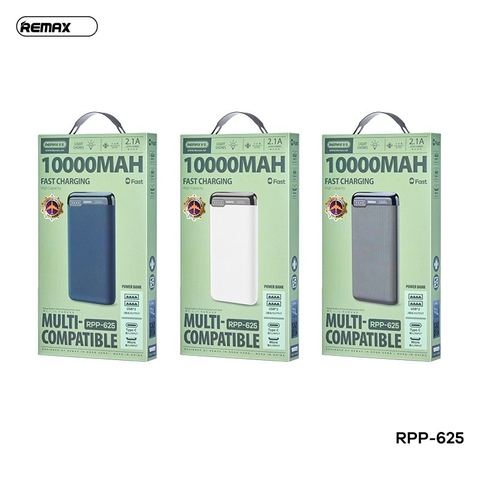 [SE129]Pin sạc dự phòng Remax RPP-625 10000mAh 2.1A