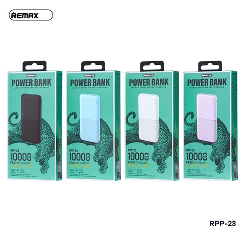 [SE119]Pin sạc dự phòng Remax RPP-23 10000mAh 2.4A