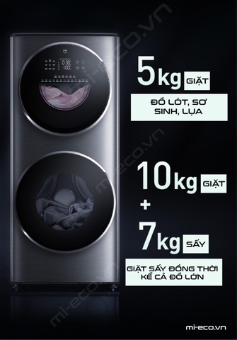 Máy giặt sấy Xiaomi Mijia M21 2 tầng 15kg (KM)