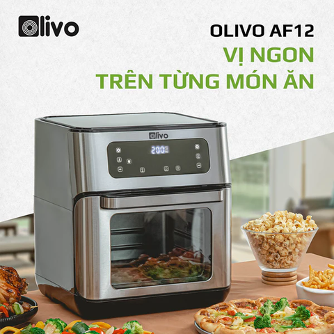 Nồi Chiên Không Dầu OLIVO AF12