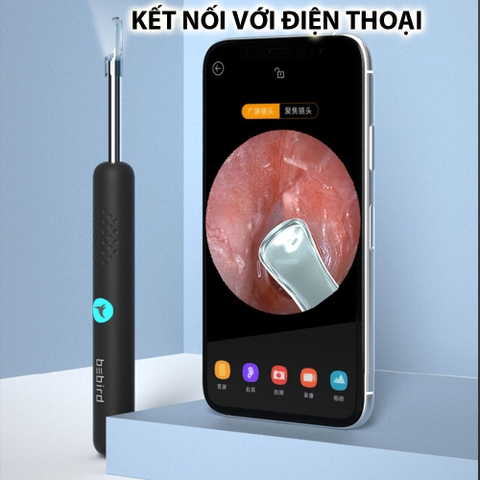 Dụng cụ lấy ráy tai tích hợp camera Bebird R1