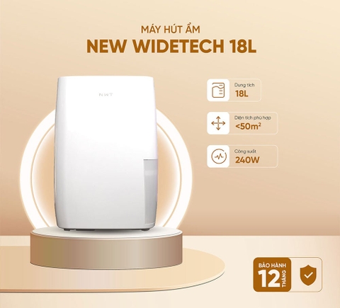 Máy hút ẩm thông minh Xiaomi WIDETECH 18L