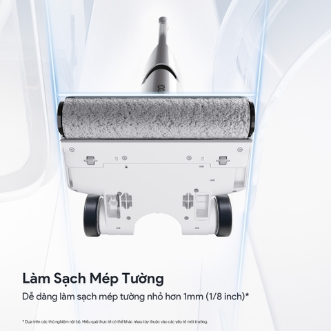 Máy lau nhà khô và ướt-Roborock Flexi Series-Nghiêng 180 độ