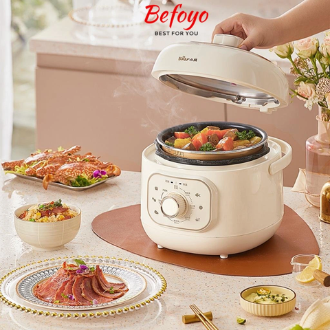 Nồi áp suất Bear 2L YLB-A20U1 hàng chính hãng nội địa Trung