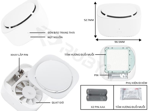 Máy đuổi muỗi thông minh Xiaomi Mijia
