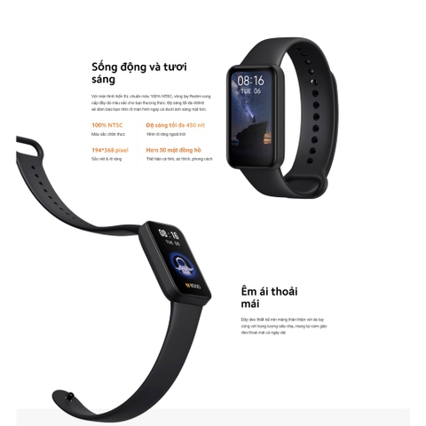 Vòng đeo tay thông minh Xiaomi Redmi Smart Band Pro.