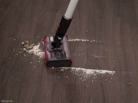 Máy hút bụi không dây cầm tay Redroad V17 Lite – Lực hút 26,500 Pa – Chổi lăn dạng kép – Lõi lọc HEPA kép