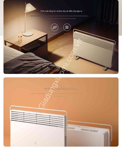 Máy sưởi điện thông minh Xiaomi Mijia Heater S 2023 Có kết nối App