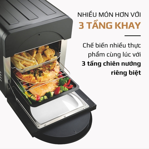 Nồi chiên không dầu Olivo AF15 (KM)