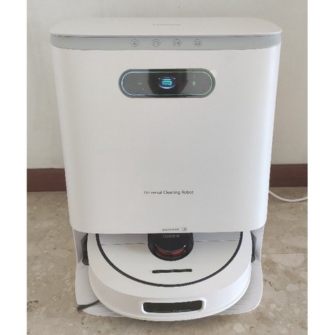 Robot Hút Bụi Lau Nhà XIAOMI ROIDMI EVA tự giặt giẻ và tự động đổ rác.