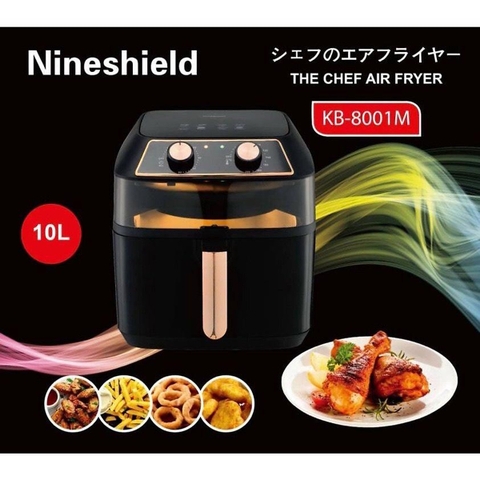 NỒI CHIÊN KHÔNG DẦU NINESHIELD KB-8001M 10L
