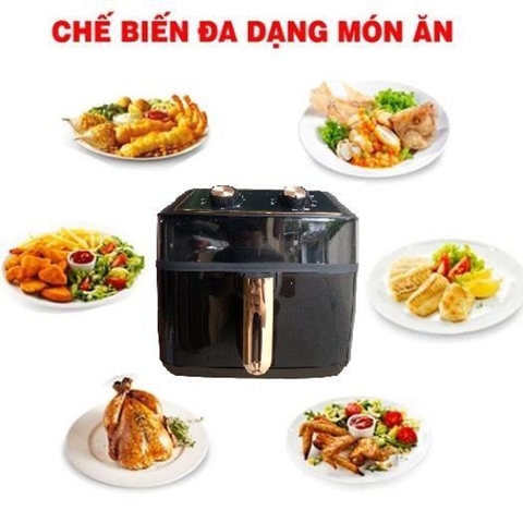 NỒI CHIÊN KHÔNG DẦU NINESHIELD KB-8001M 10L