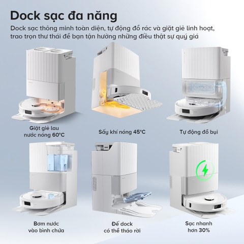 Robot hút bụi lau nhà Roborock Qrevo C Pro – Bản Quốc Tế