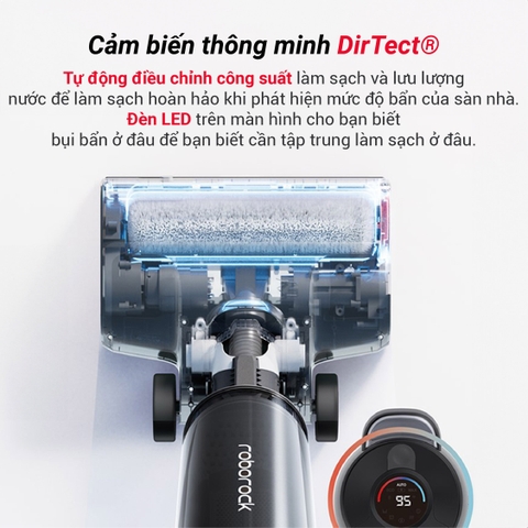 Máy lau nhà khô và ướt Roborock Dyad Air