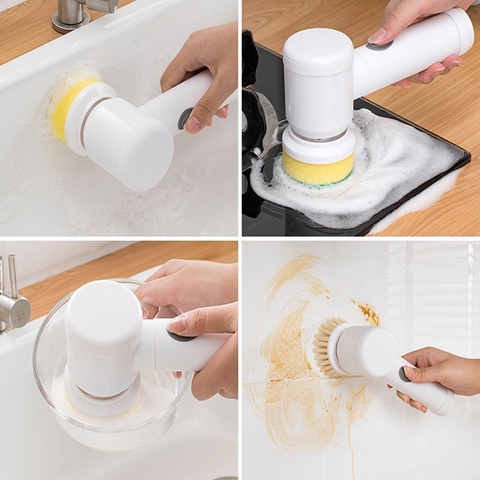 MÁY LÀM SẠCH VẾT BẨN ĐA NĂNG-MAGIC BRUSH 5 IN 1