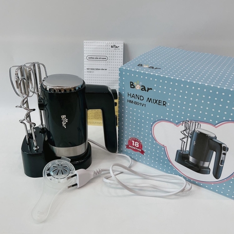 Máy đánh trứng trộn bột Bear HM-B01V1