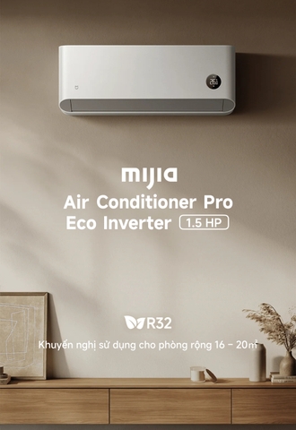 Điều hòa 1 chiều Xiaomi Mijia Air Conditioner Pro Eco Inverter 1.5HP – Bản Quốc Tế