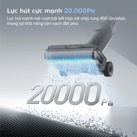 Máy hút bụi lau nhà cầm tay Roborock F25 Ace (WD5M2A) - Bản quốc tế