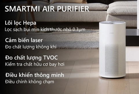 Máy Lọc Không Khí Smartmi Air Purifier (diện tích 40 m2)