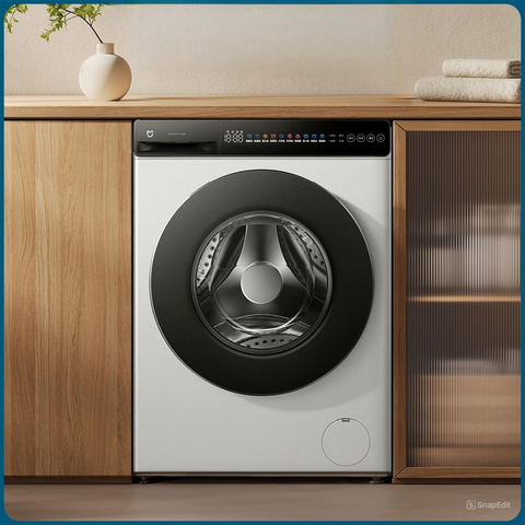 Máy giặt siêu mỏng Xiaomi Mijia MJ106 (10kg) – Khử trùng hơi nước, 25 chương trình giặt