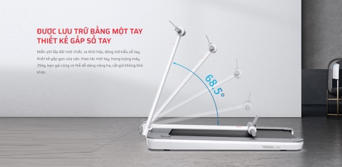 Máy Chạy Bộ Gấp Gọn Yesoul PH5 - Tốc Độ 12km/h (KM)