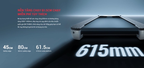Máy Chạy Bộ Gấp Gọn Yesoul PH5 - Tốc Độ 12km/h (KM)