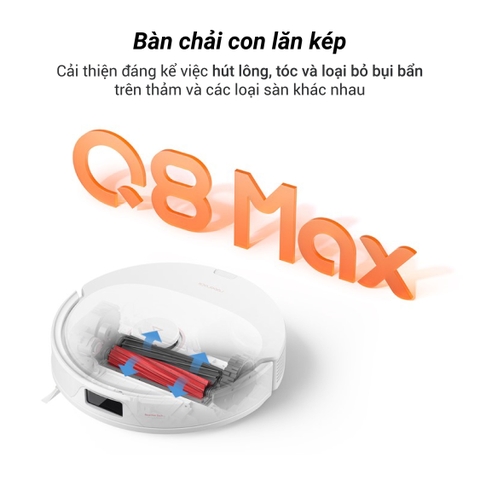 ROBOROCK Q8 MAX PLUS - ROBOT HÚT BỤI LAU NHÀ
