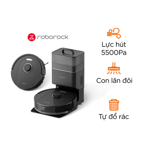 ROBOROCK Q8 MAX PLUS - ROBOT HÚT BỤI LAU NHÀ