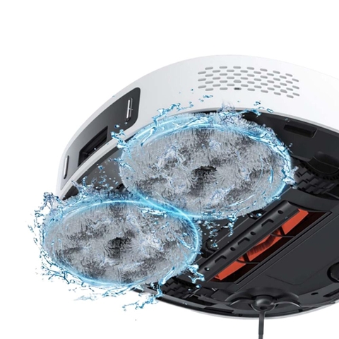 Robot Hút Bụi Lau Nhà XIAOMI ROIDMI EVA tự giặt giẻ và tự động đổ rác.