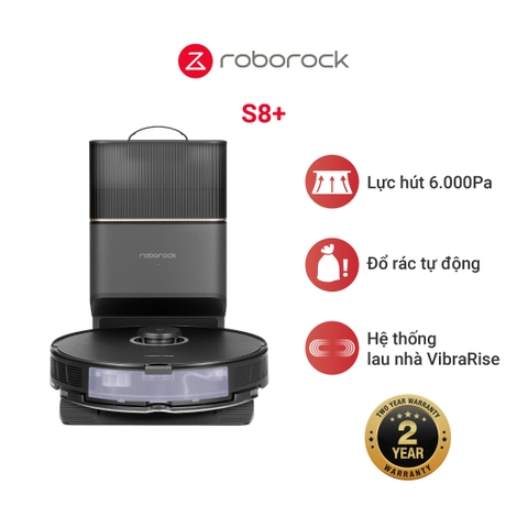 Roborock S8 Plus-Robot hút bụi lau nhà