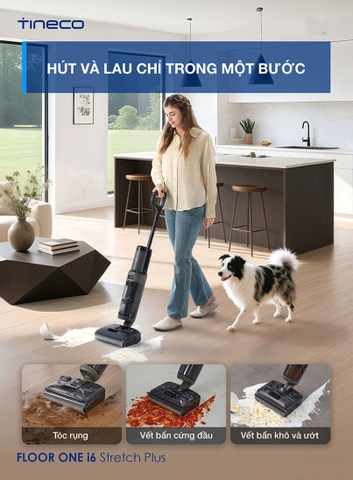 Máy hút bụi lau sàn Tineco Floor One i6 Stretch Plus