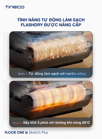 Máy hút bụi lau sàn Tineco Floor One i6 Stretch Plus