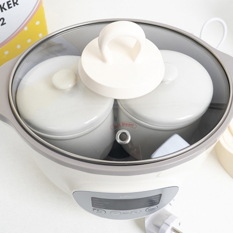 Nồi nấu cháo hầm chậm Bear 1.6L