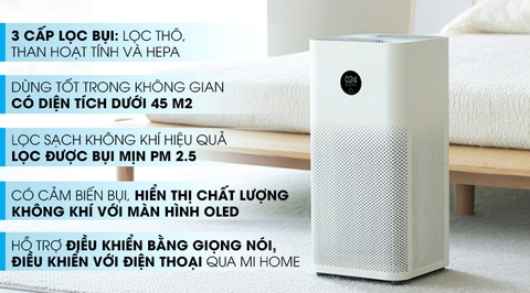 Máy lọc không khí thông minh Mi Air Purifier 3H