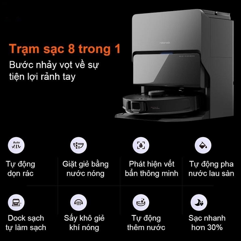 Roborock S8 MaxV Ultra – Robot hút bụi lau nhà Flagship 2024
