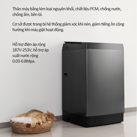 Máy giặt cửa trên Xiaomi Mija MJ201 giặt 10kg