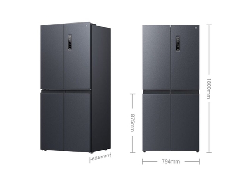 Tủ Lạnh Xiaomi Mijia Cross Door 430L | BCD-430WMSA | Có Ngăn Đông Mềm