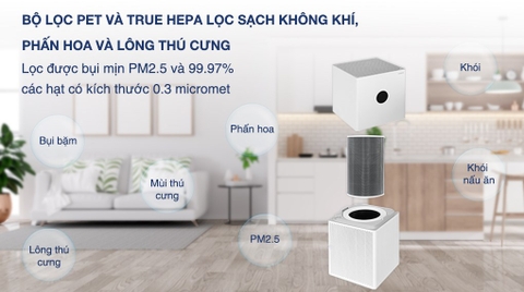 Máy Lọc Không Khí Xiaomi Mi Air Purifier 4 Lite – Hàng Công Ty, Bản Quốc Tế